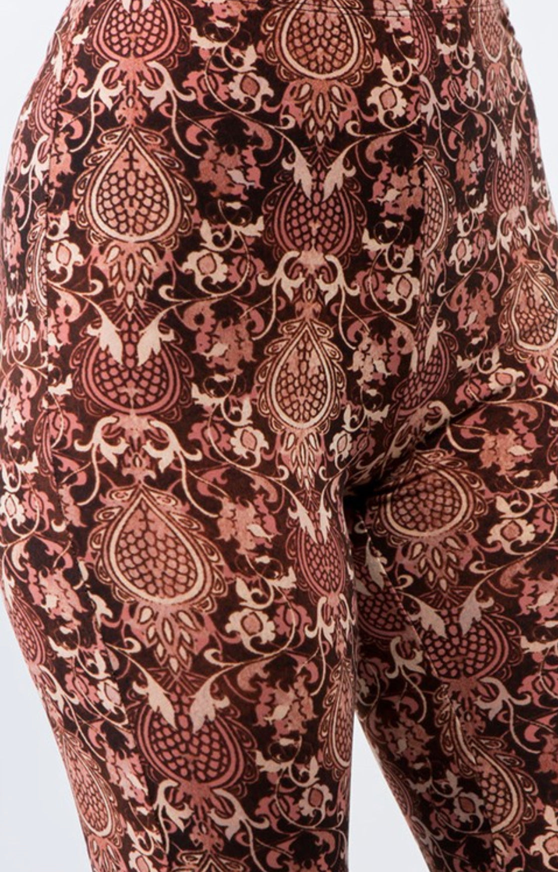 Print Bell Bottom Pants