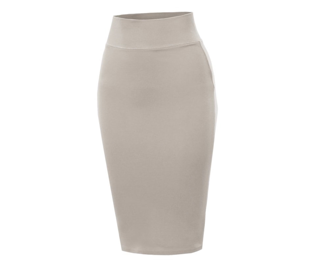 Classic Popular High Waist Tummy Control Pencil Skirt