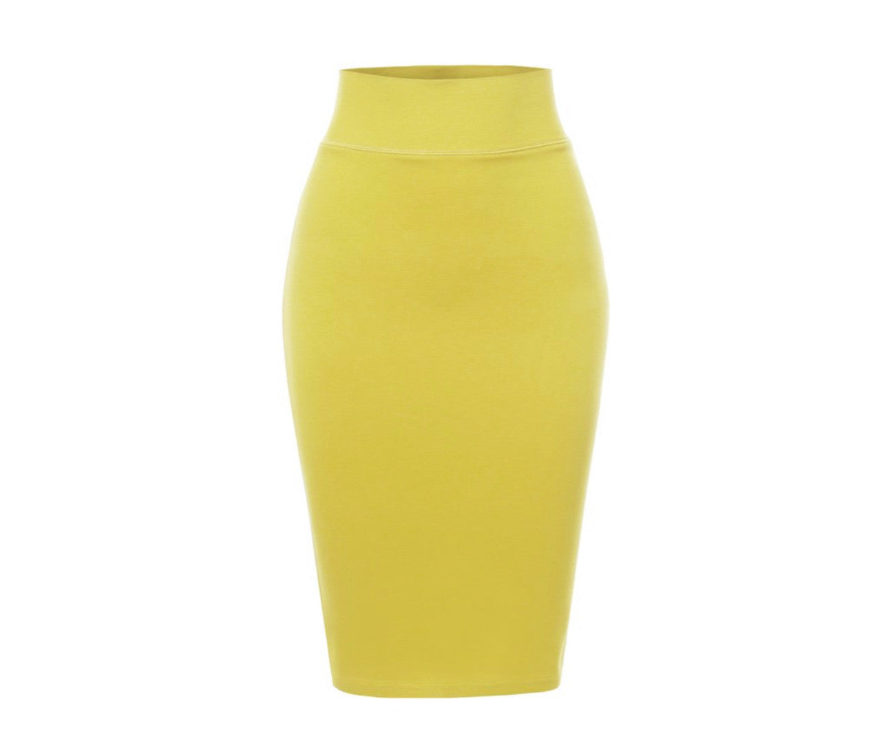 Classic Popular High Waist Tummy Control Pencil Skirt