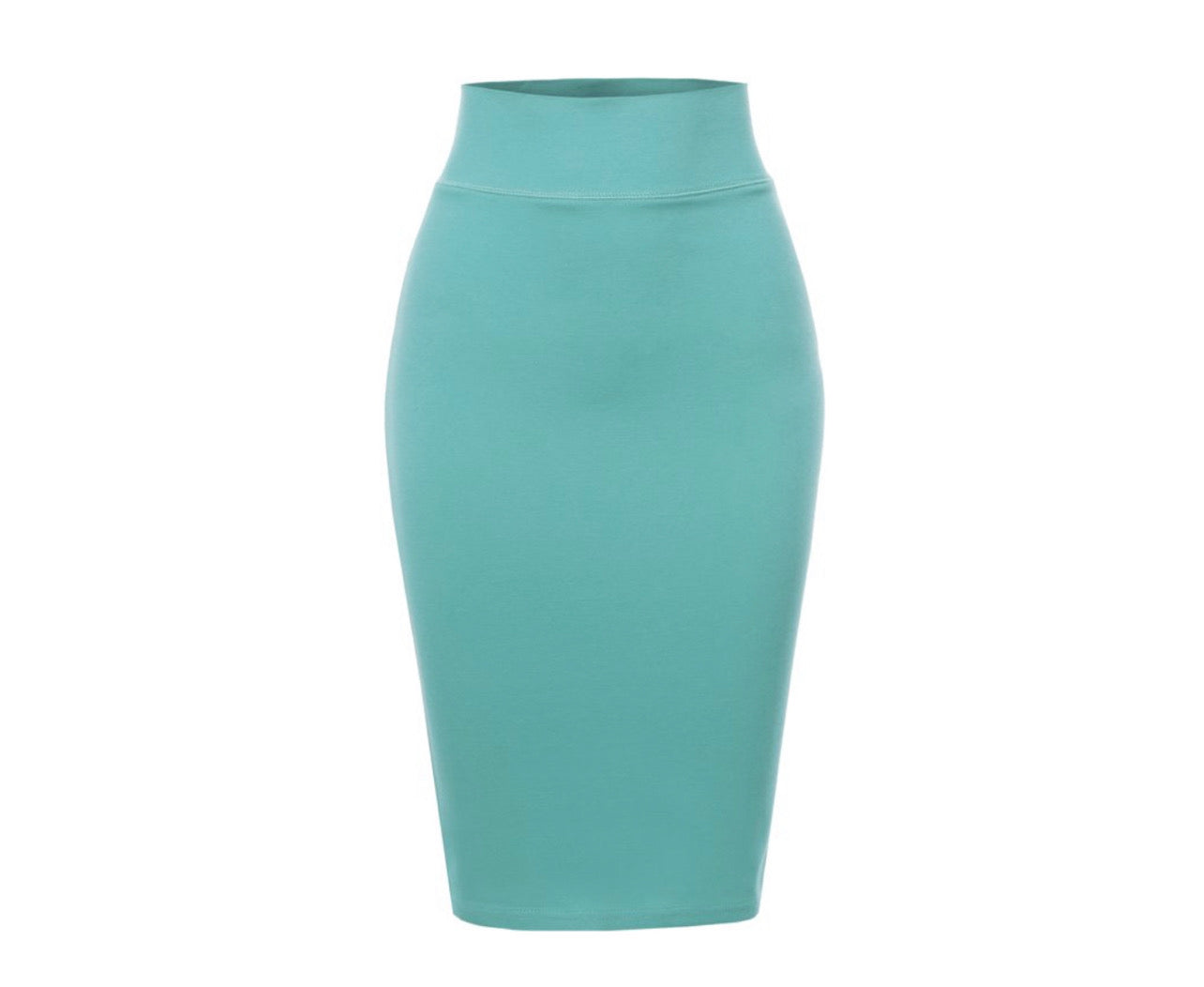 Classic Popular High Waist Tummy Control Pencil Skirt