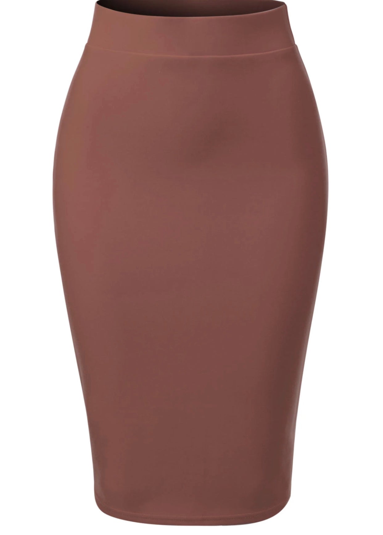 Mauve Pencil Skirt