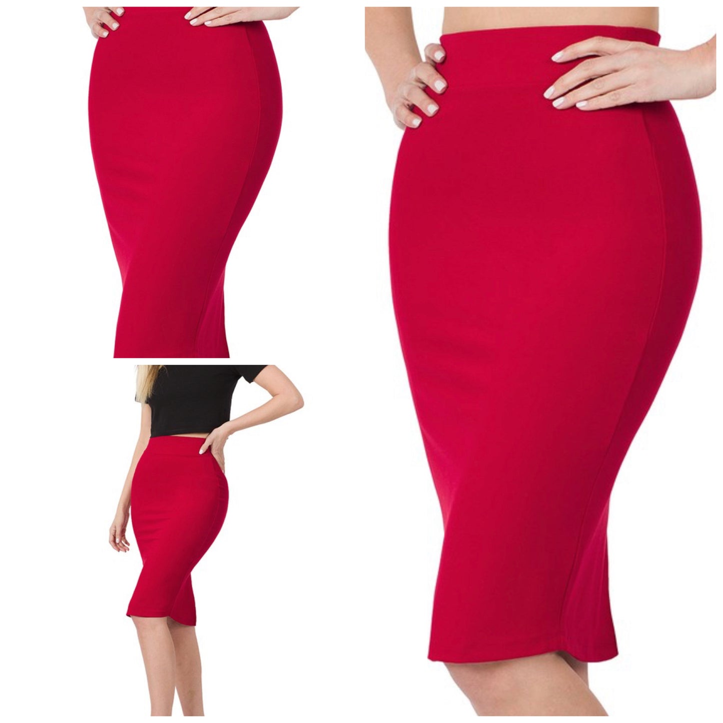 Butter soft High-Waist A-Line Skirt