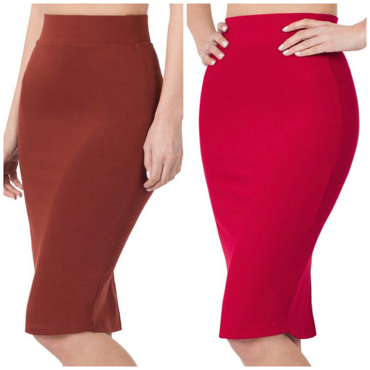 Butter soft High-Waist A-Line Skirt