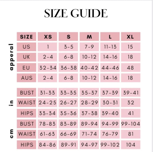 Size guide