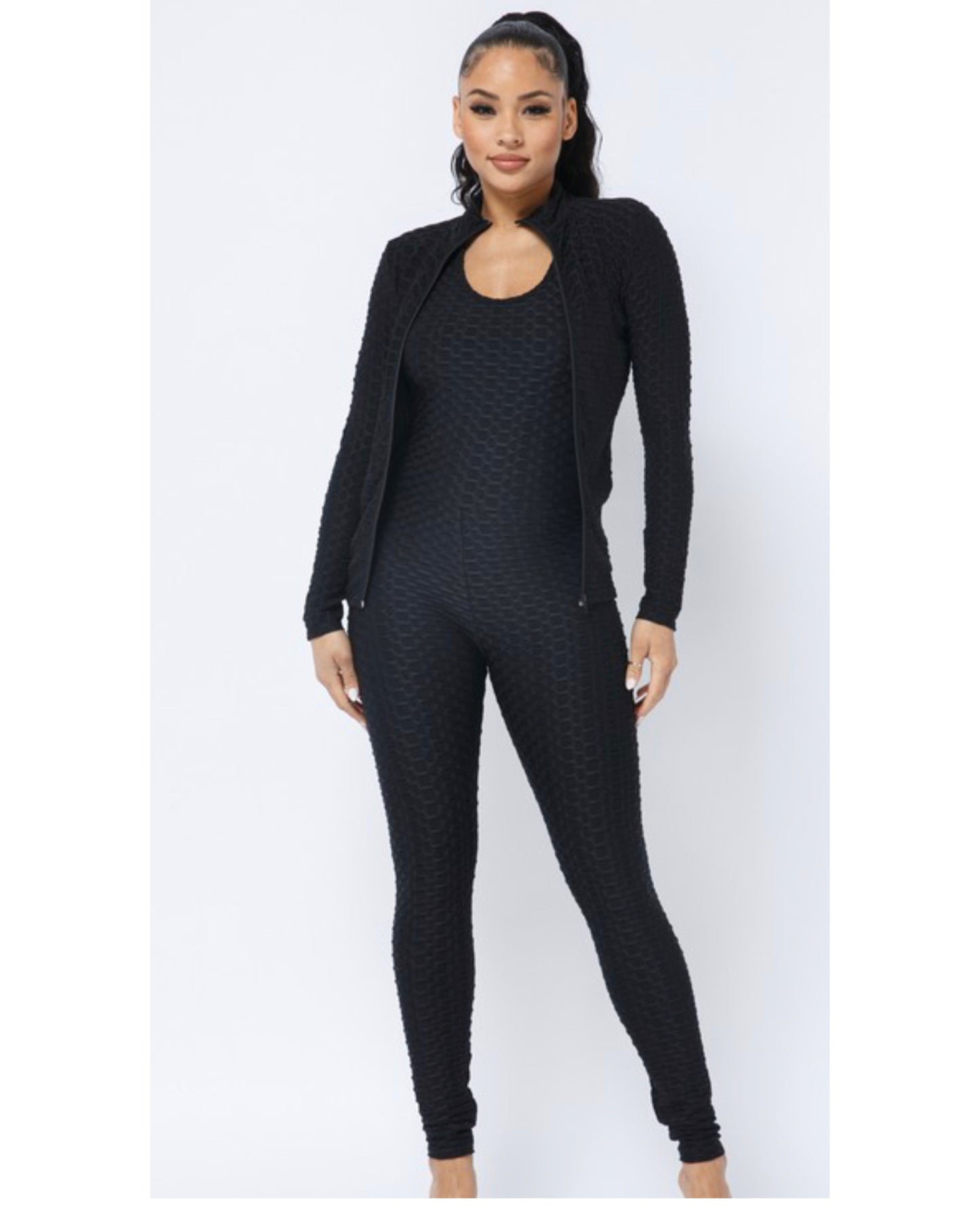 2 pc Flex Onesie with jacket set 40% off