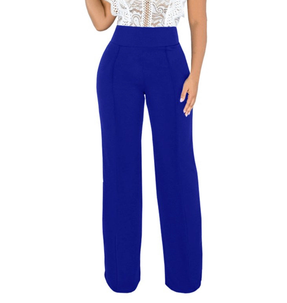 High Waist wide leg pants