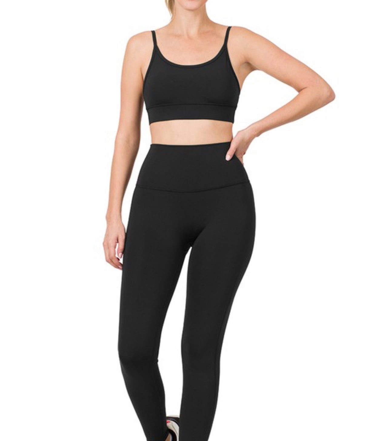 ATHLETIC CAMI BRA & LEGGINGS SET