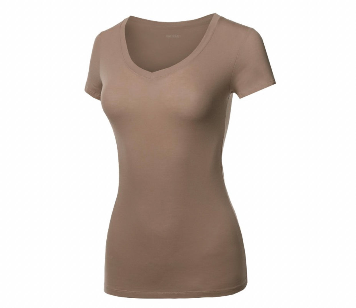 A V-Neck Spring/Summer set “Mocha”