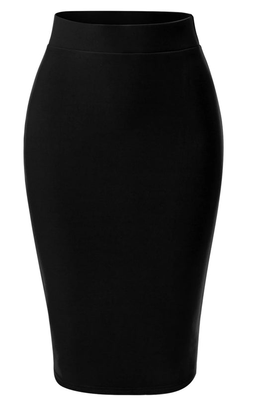 Black Pencil Skirt