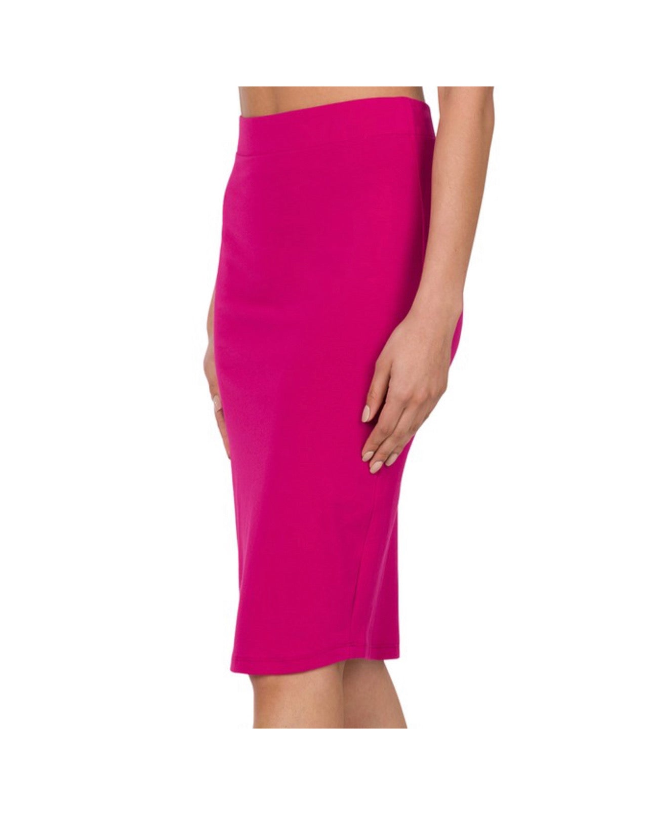 Pull over pencil skirt