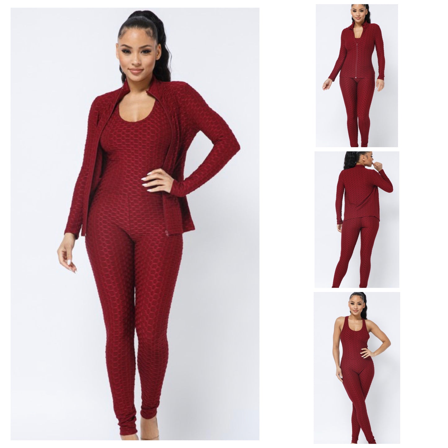 2 pc Flex Onesie with jacket set 40% off