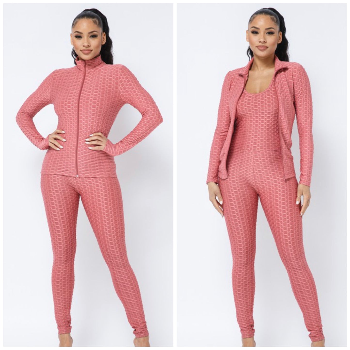 2 pc Flex Onesie with jacket set 40% off